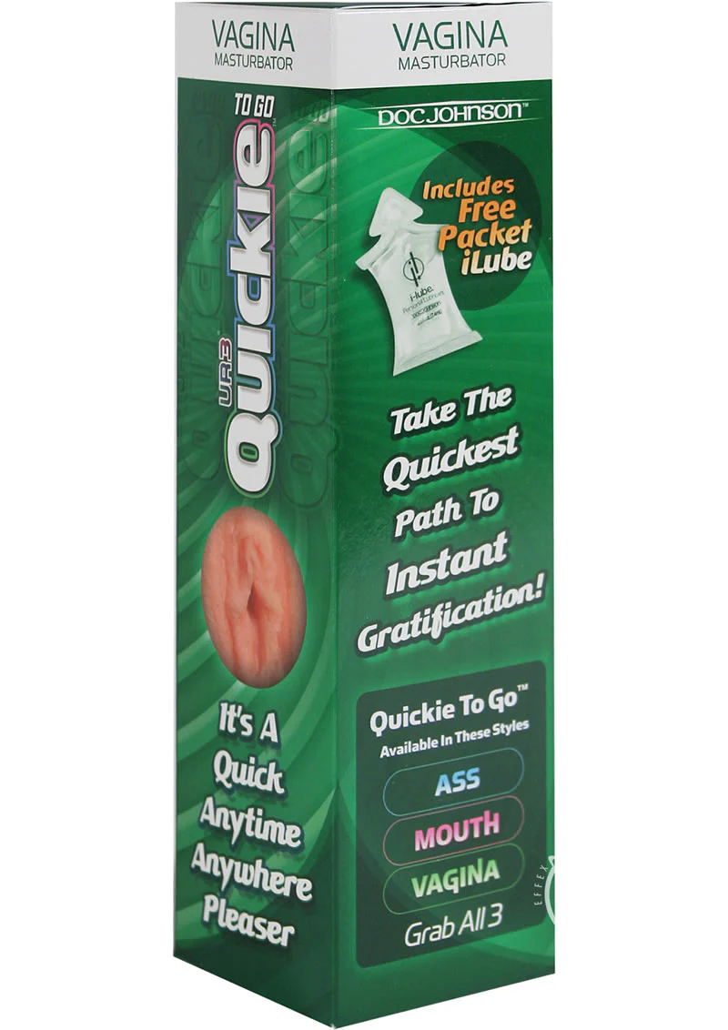 Quickie To Go UltraSkyn Vagina Masturbator Vanilla - Image 4