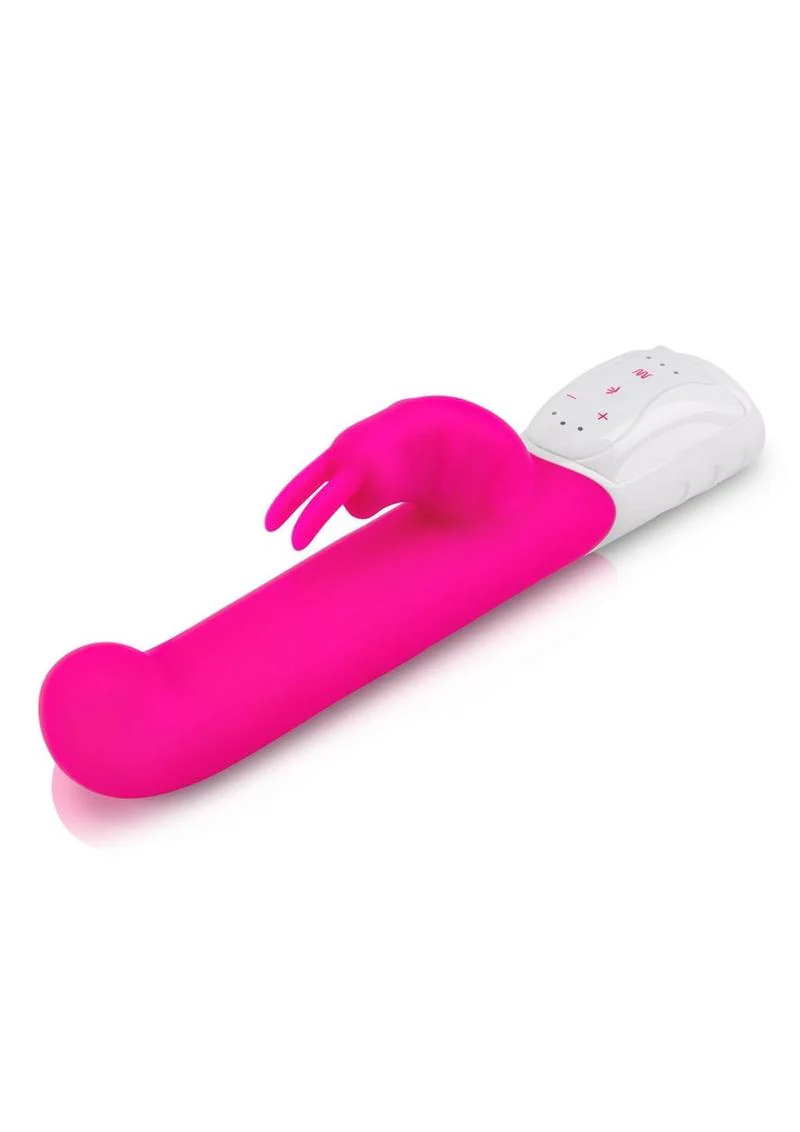 Rabbit Essentials Silicone Come Hither Rabbit Vibrator - Image 6