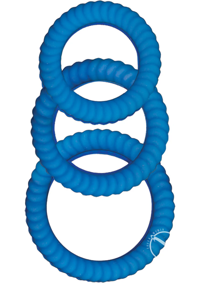 RAM Ultra Cocksweller Silicone Cock Rings Set For comfortable fit - Image 2
