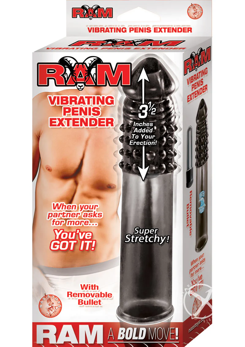 RAM Vibrating Penis Extender - Image 3