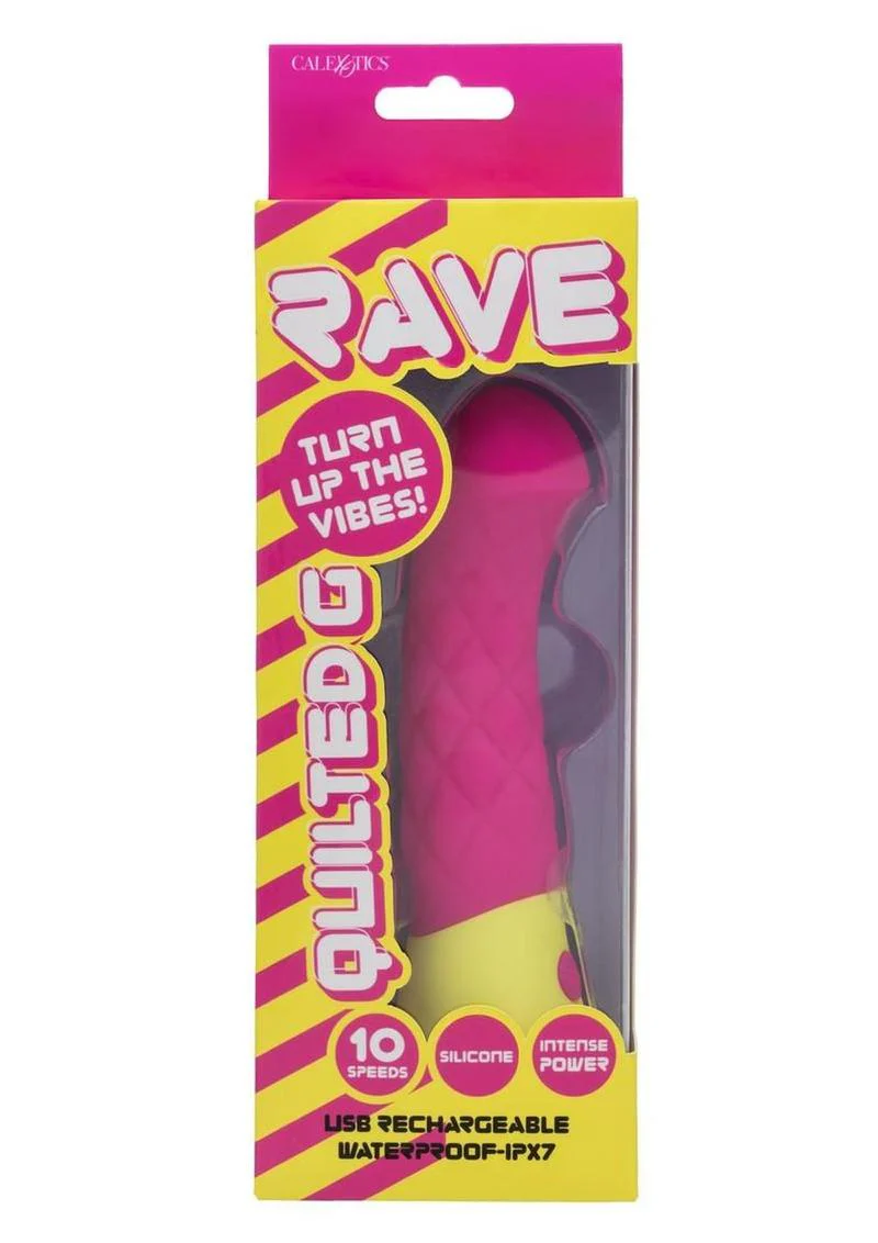 Rave Quilted G Silicone Vibrator - Image 4