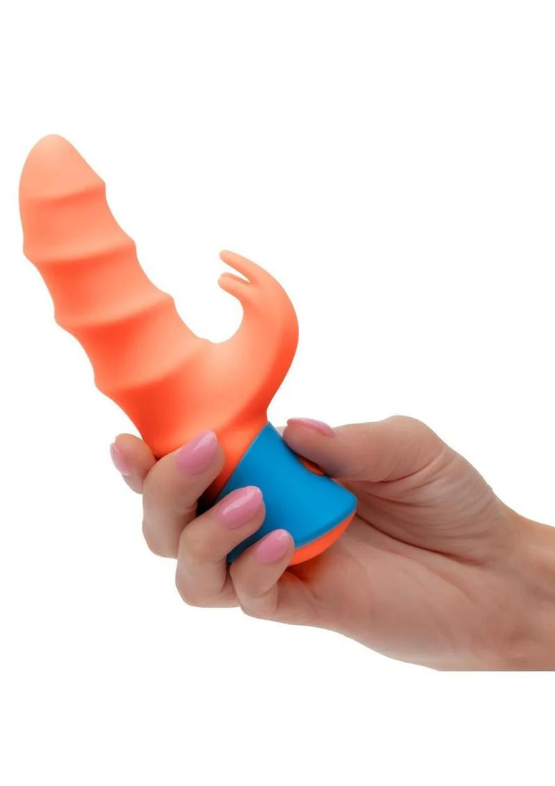 Rave Tickler Rechargeable Rabbit Vibrator - Image 2