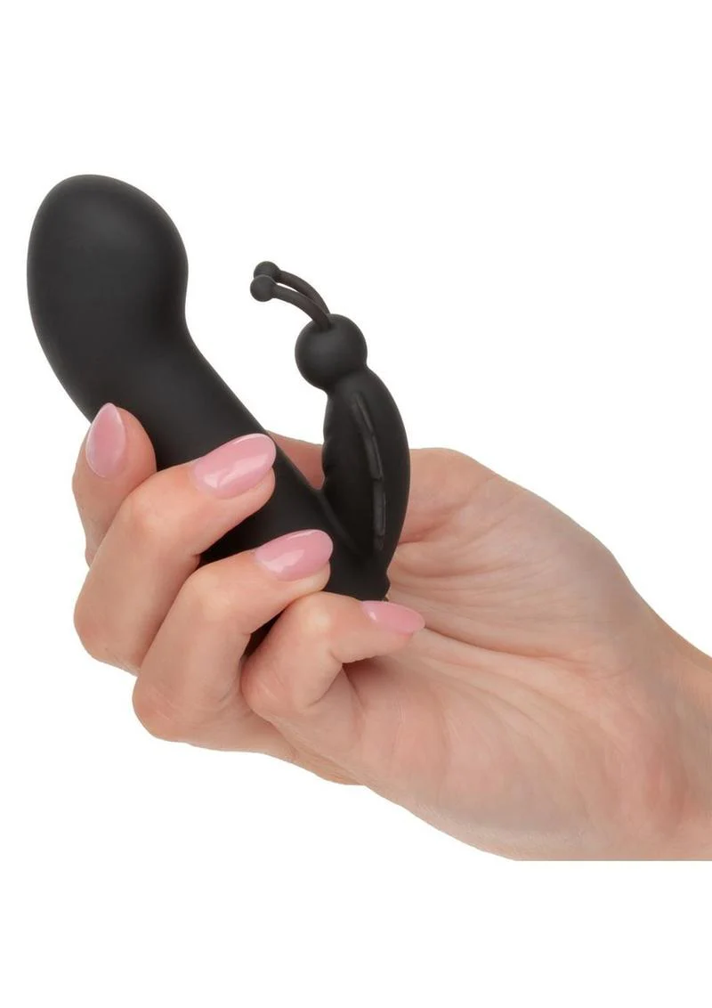 Raven Butterfly Rechargeable Dual Stimulation Waterproof Vibrator - Image 3
