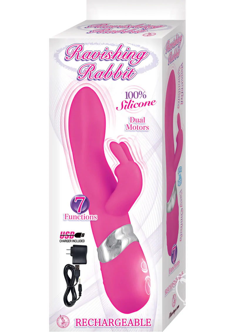 Ravishing Rabbit Luxe Silicone Vibrator For Dual Sensation - Image 3