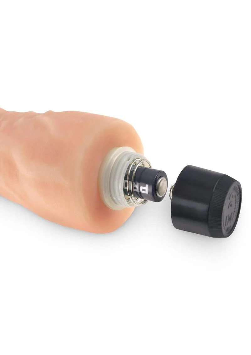 Real Feel Lifelike Toyz No. 4 Realistic Vibrating Dildo - Image 2