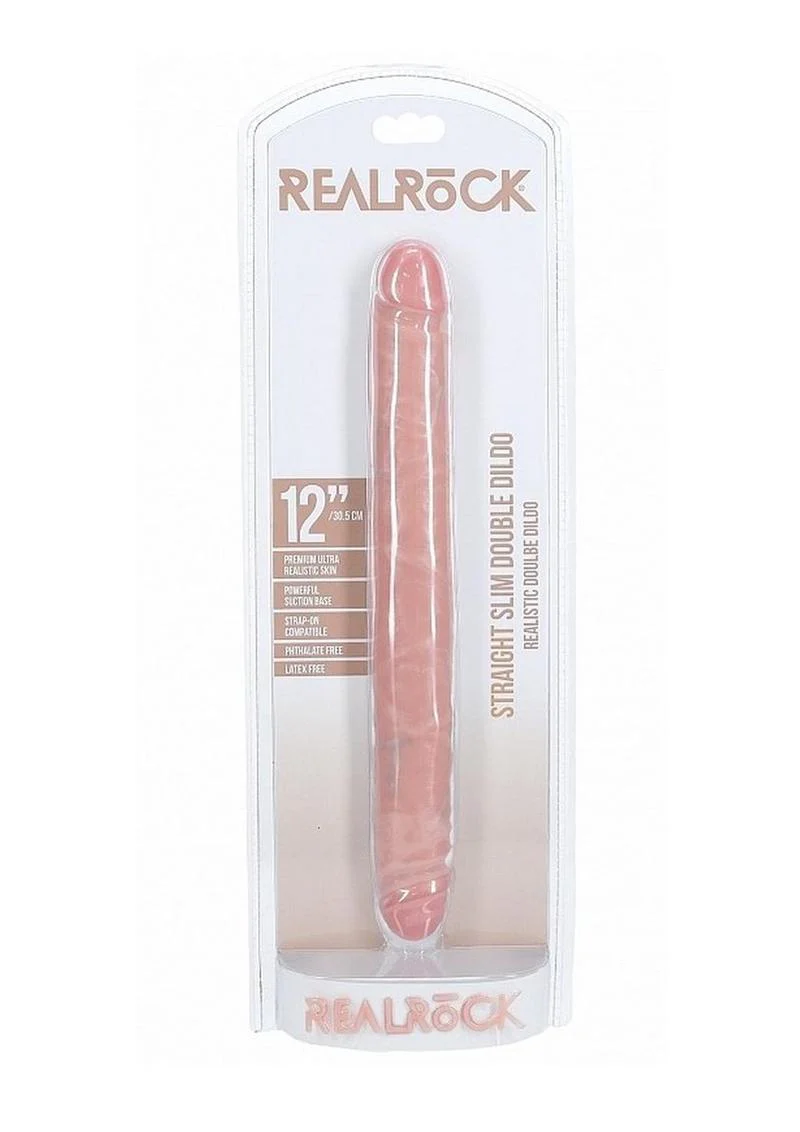 Real Rock Realistic Skin Slim Double Ended Dong - Image 15