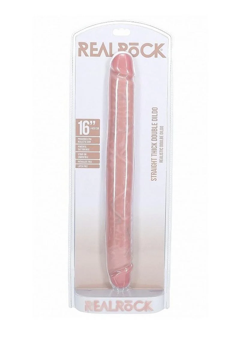 Real Rock Realistic Skin Thick Double-Ended Dongs - Image 13