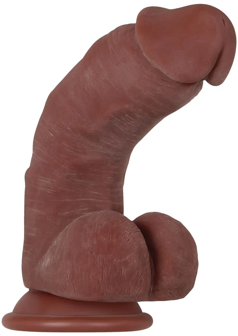 Real Supple Poseable Girthy Dildo