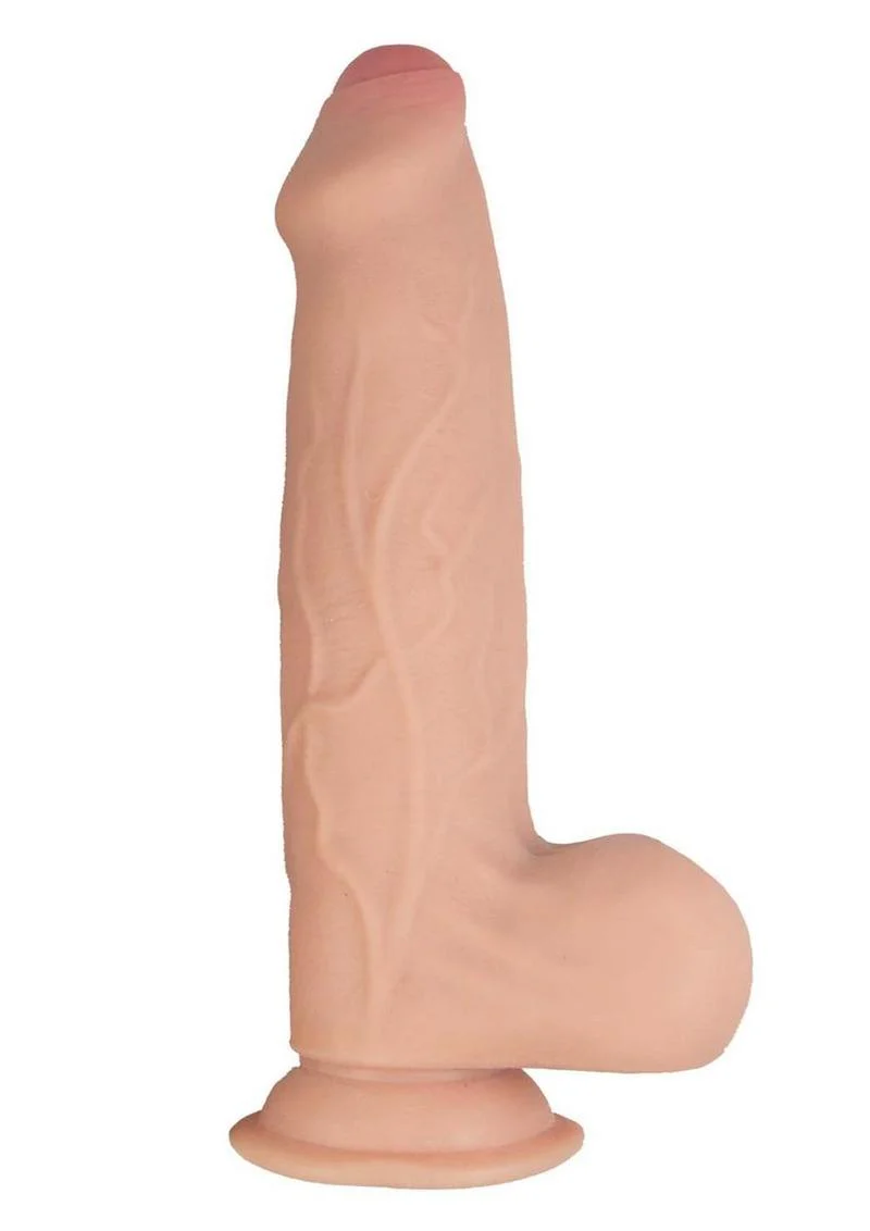 RealCocks Dual Layered Uncut Slider Thick Shaft Realistic Dildo - Image 3