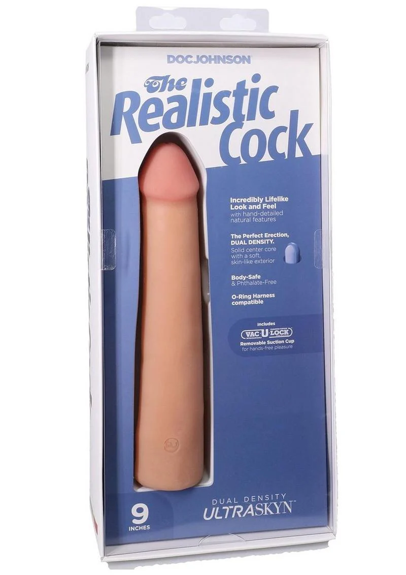 Realistic Cock Ultraskyn Removable Vac-U-Lock Suction Cup - Image 26
