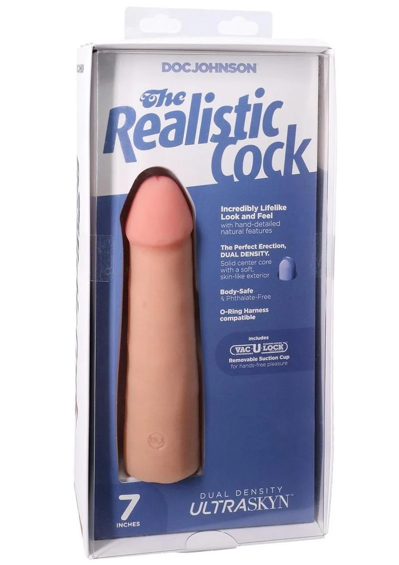 Realistic Cock Ultraskyn Removable Vac-U-Lock Suction Cup - Image 29