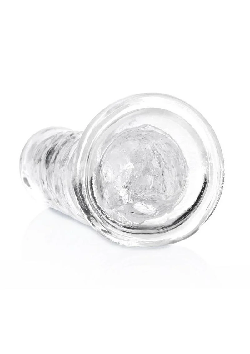 RealRock Crystal Clear Dildo Straight Realistic Dildo - Image 2