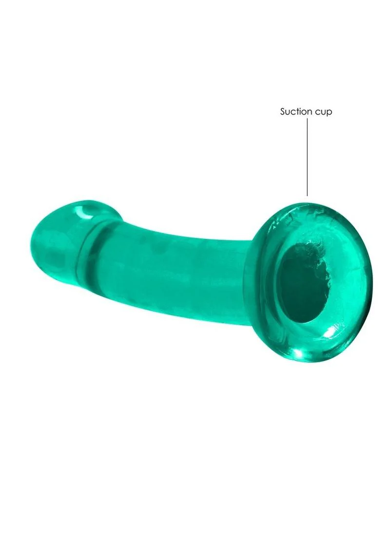 RealRock Crystal Clear Dildo with Suction Cup - Image 8