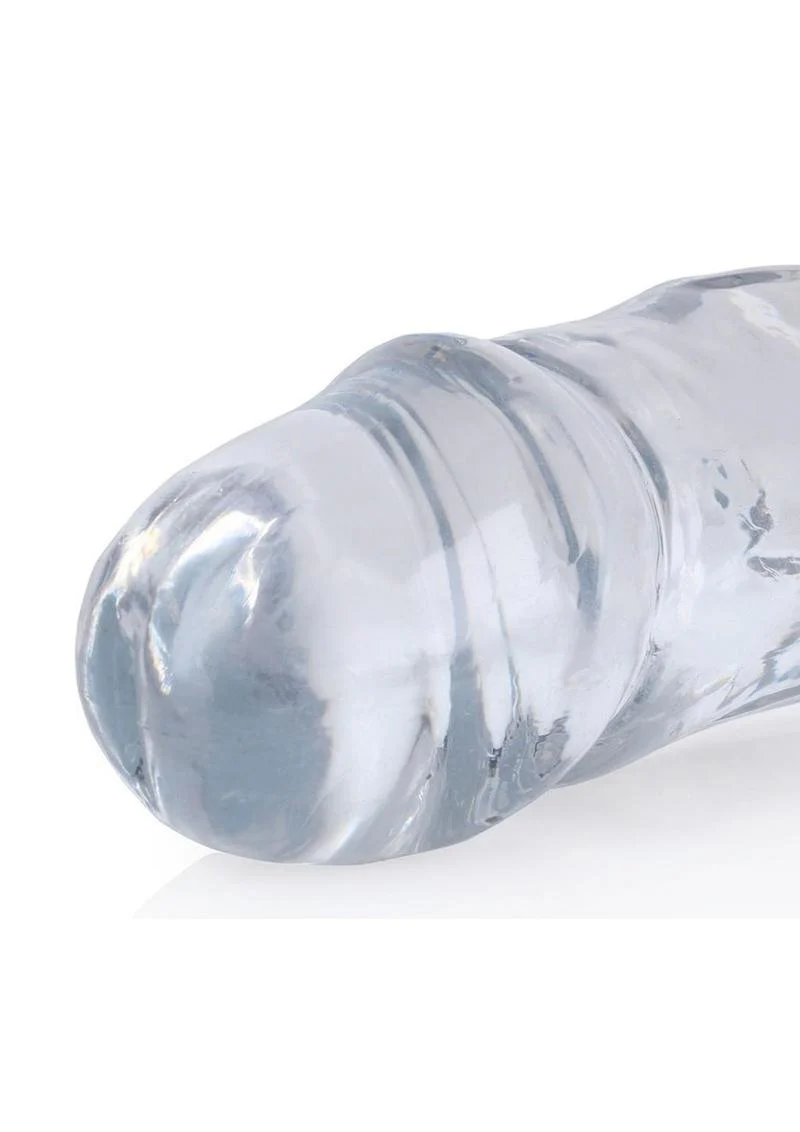 RealRock Crystal Clear Double Dong And Body-Safe Glass Dildo - Image 2