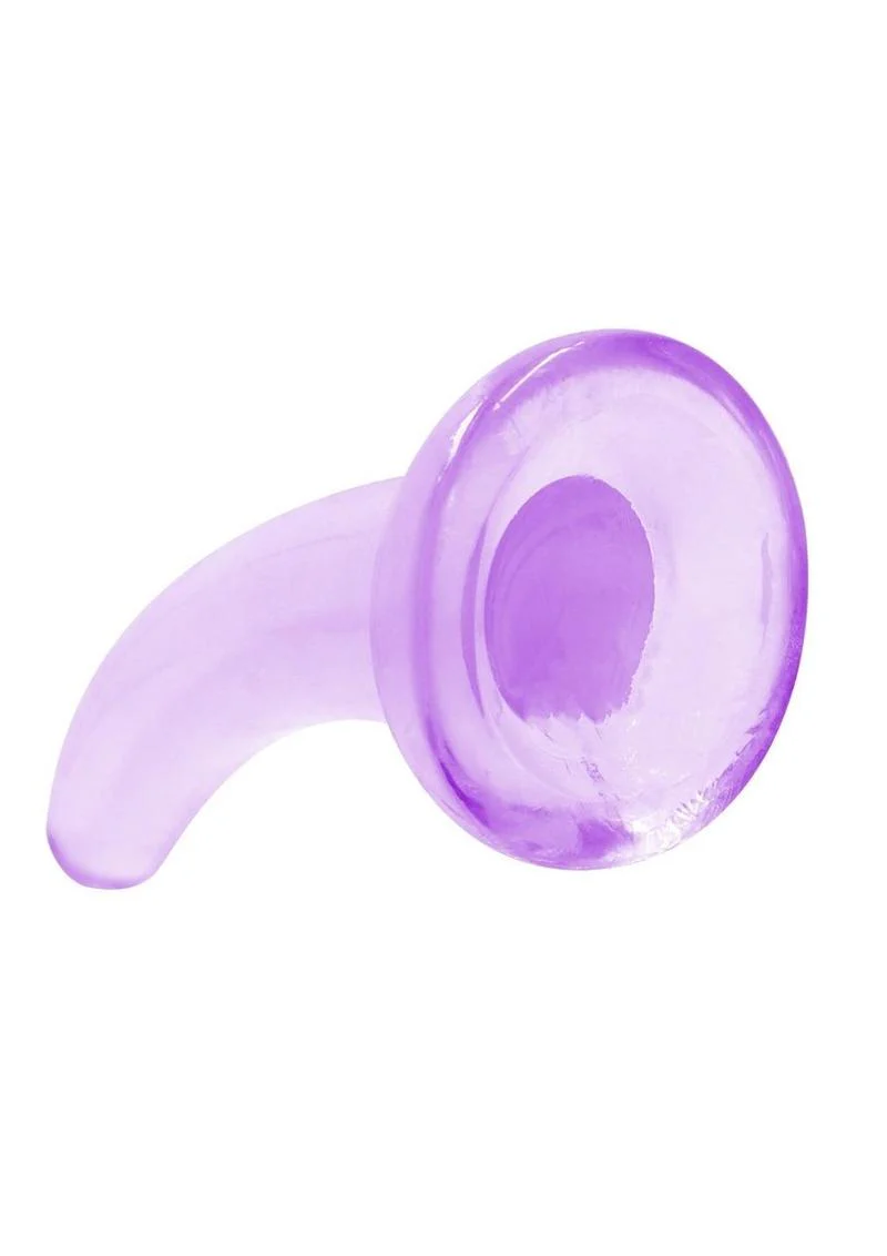 RealRock Crystal Clear Non Realistic Dildo - Image 39