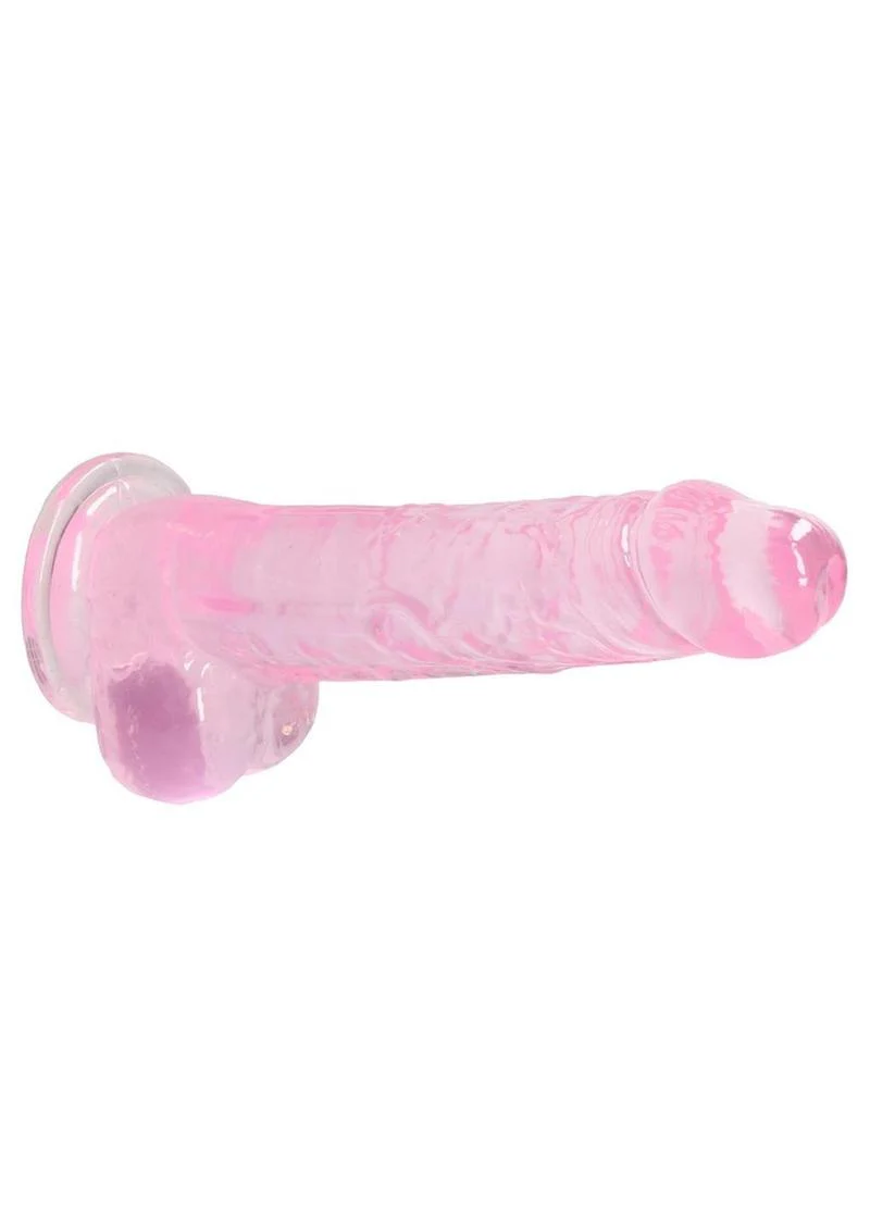 RealRock Crystal Clear Realistic Dildo - Image 19
