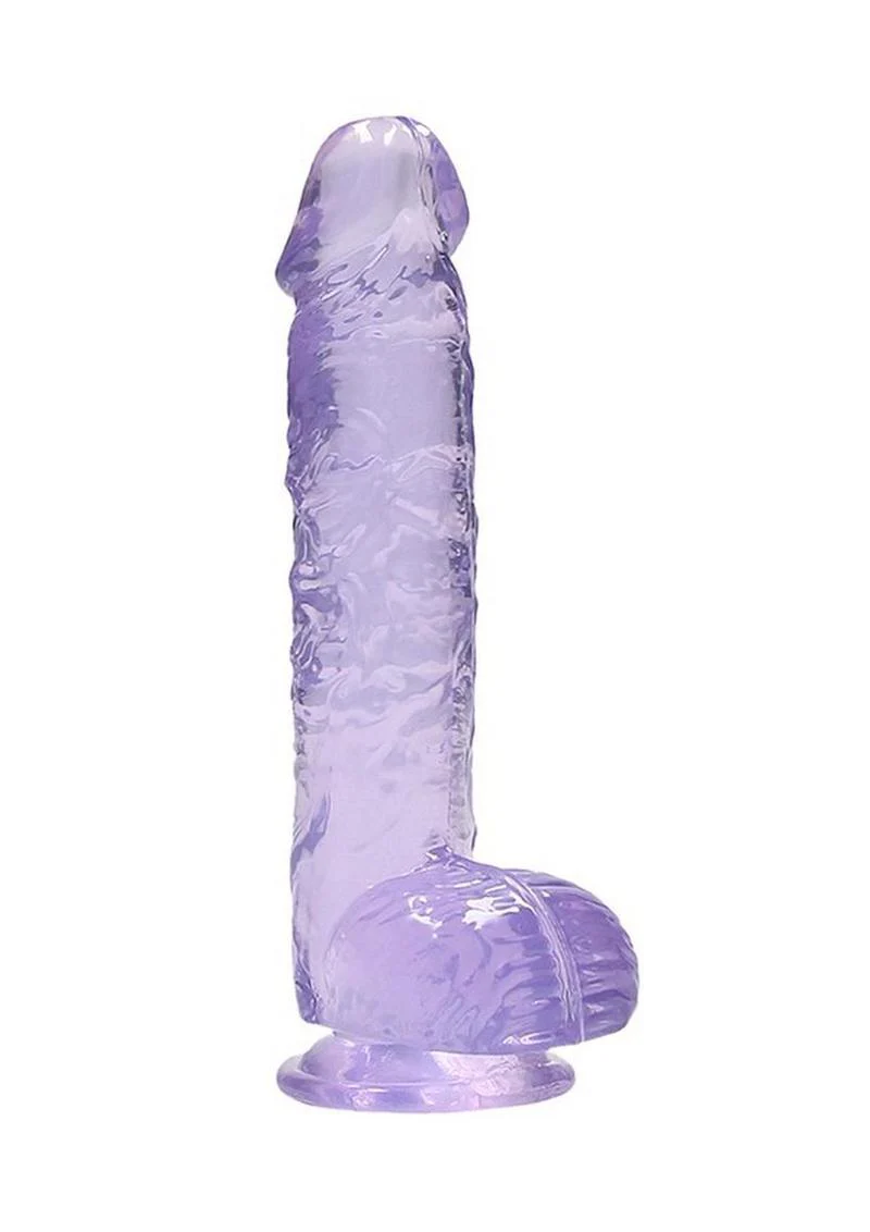 RealRock Crystal Clear Realistic Dildo - Image 37