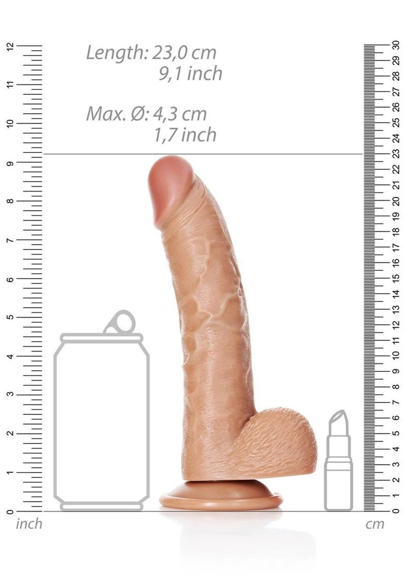 RealRock Curved Realistic Dildo Premium Ultra Skin - Image 16