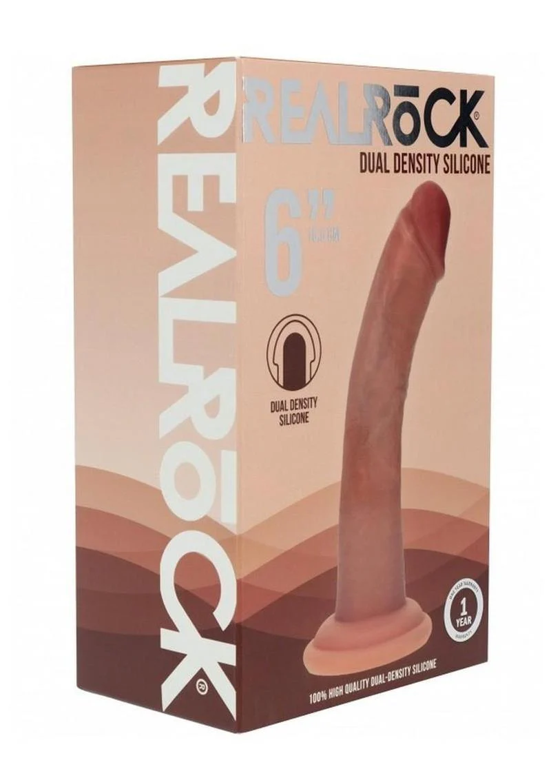 RealRock Dual Density Silicone Dildo - Image 25