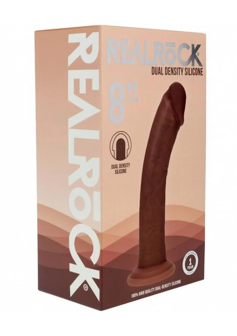 RealRock Dual Density Silicone Dildo - Image 31