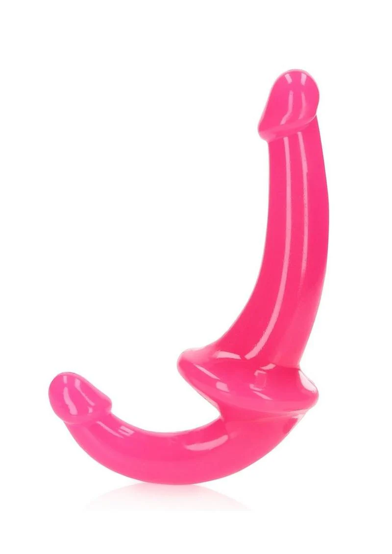 RealRock Glow in the Dark Strapless Strap-On Dildo - Image 4