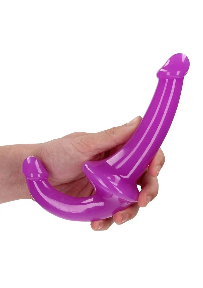 RealRock Glow in the Dark Strapless Strap-On Dildo - Image 9