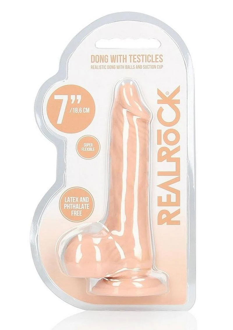 Realrock Realistic Dildo with Balls And Suction Cup - Image 15