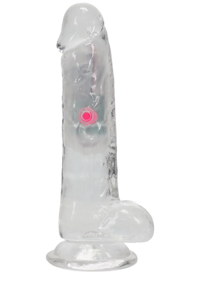 RealRock Rechargeable LED Vibrating Dildo
