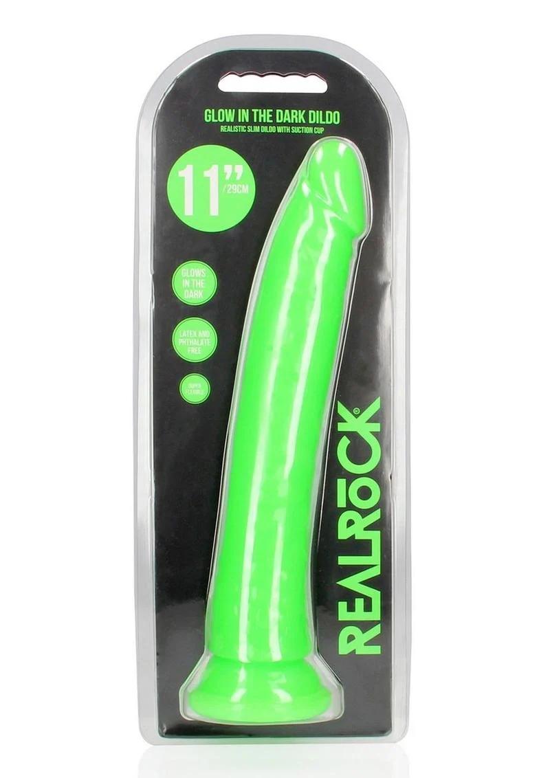 Realrock Slim Glow In The Dark Dildo - Image 65