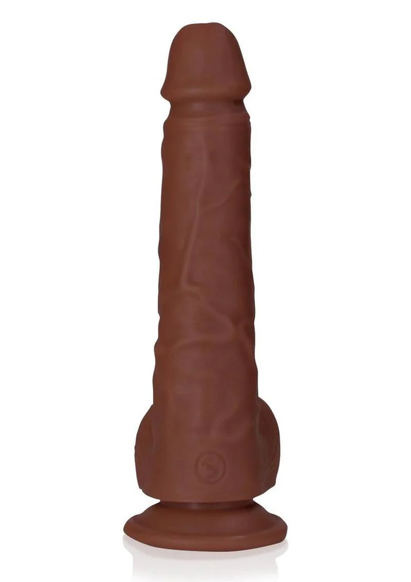 RealRock Straight Realistic Dildo with Balls 7 Inch - Image 2