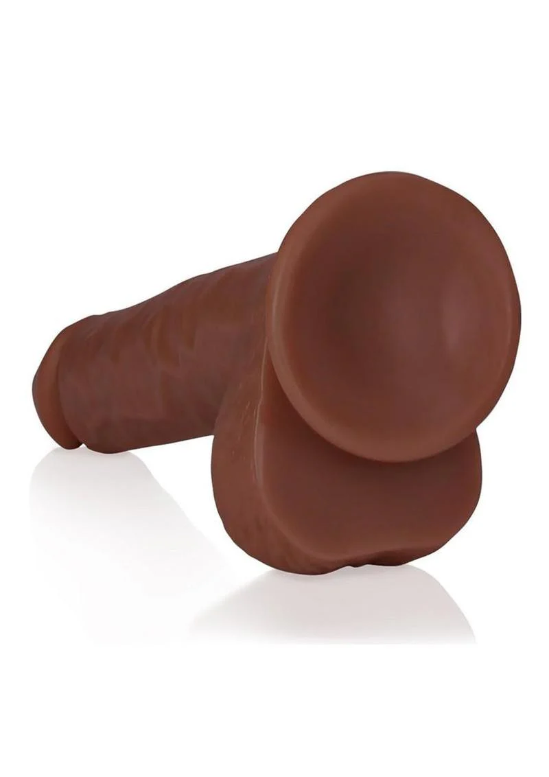 RealRock Straight Realistic Dildo with Balls 7 Inch - Image 3