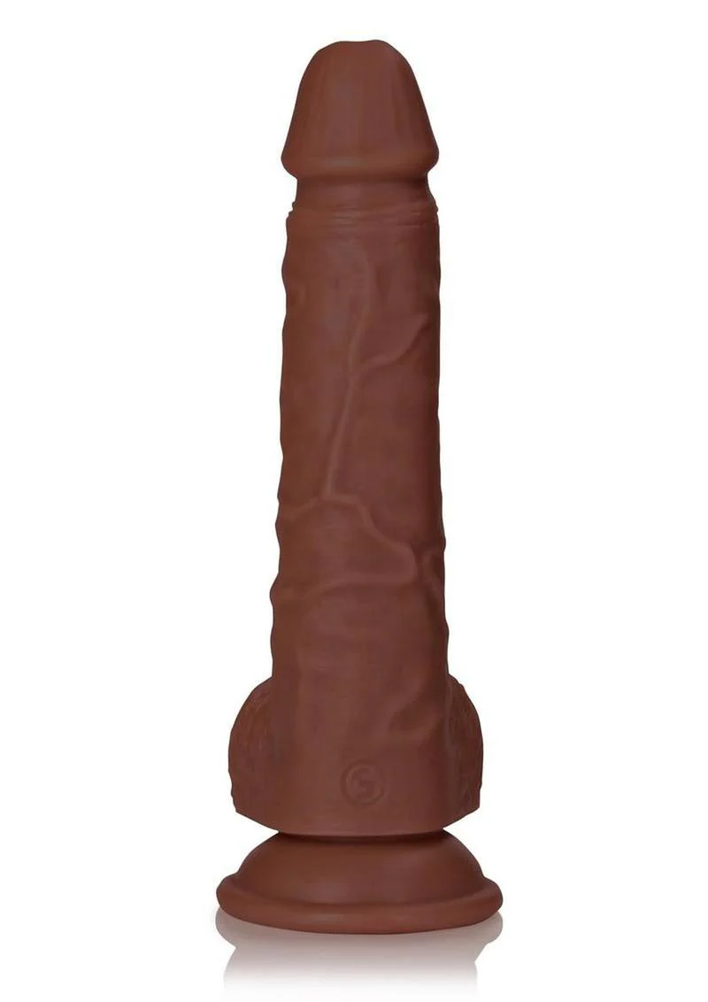 RealRock Straight Realistic Dildo with Balls 7 Inch - Image 5