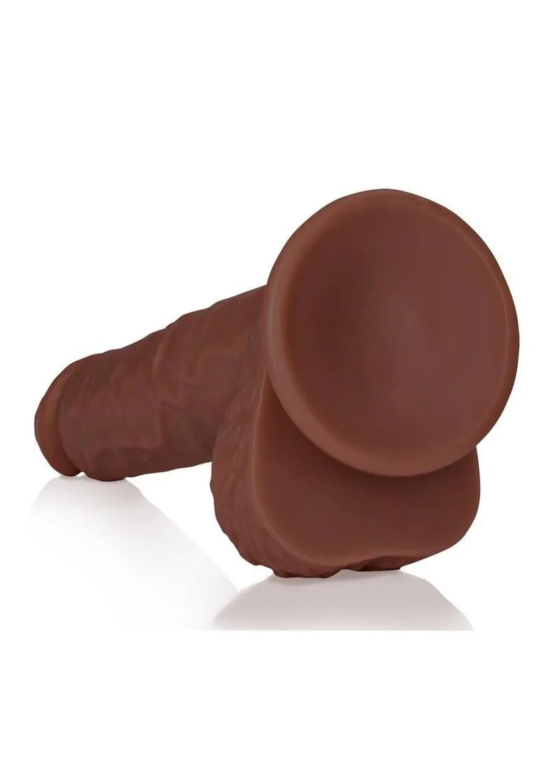 RealRock Straight Realistic Dildo with Balls 7 Inch - Image 6