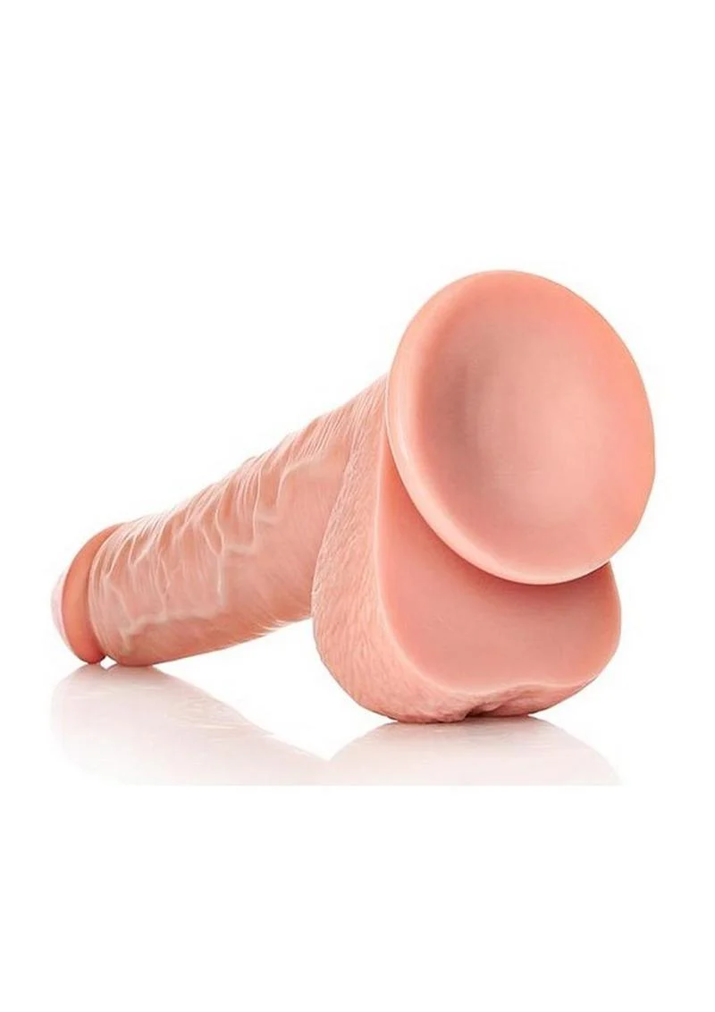 RealRock Straight Realistic Dildo with Balls And Suction Base - Image 19