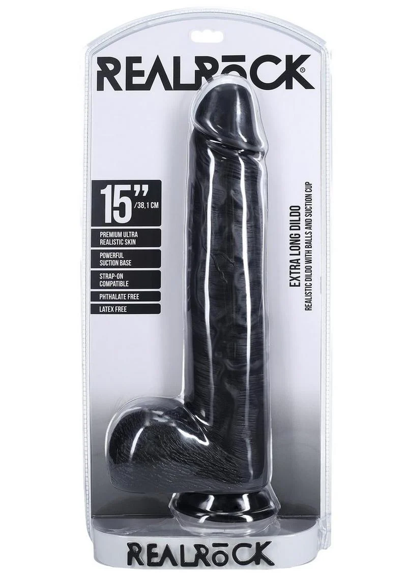RealRock Ultra Realistic Skin Extra Large Straight Dildo - Image 20