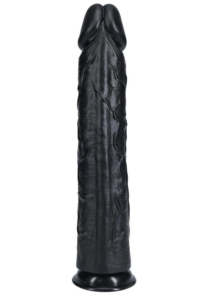 RealRock Ultra Realistic Skin Extra Large Straight Dildo with Suction Cup - Image 4
