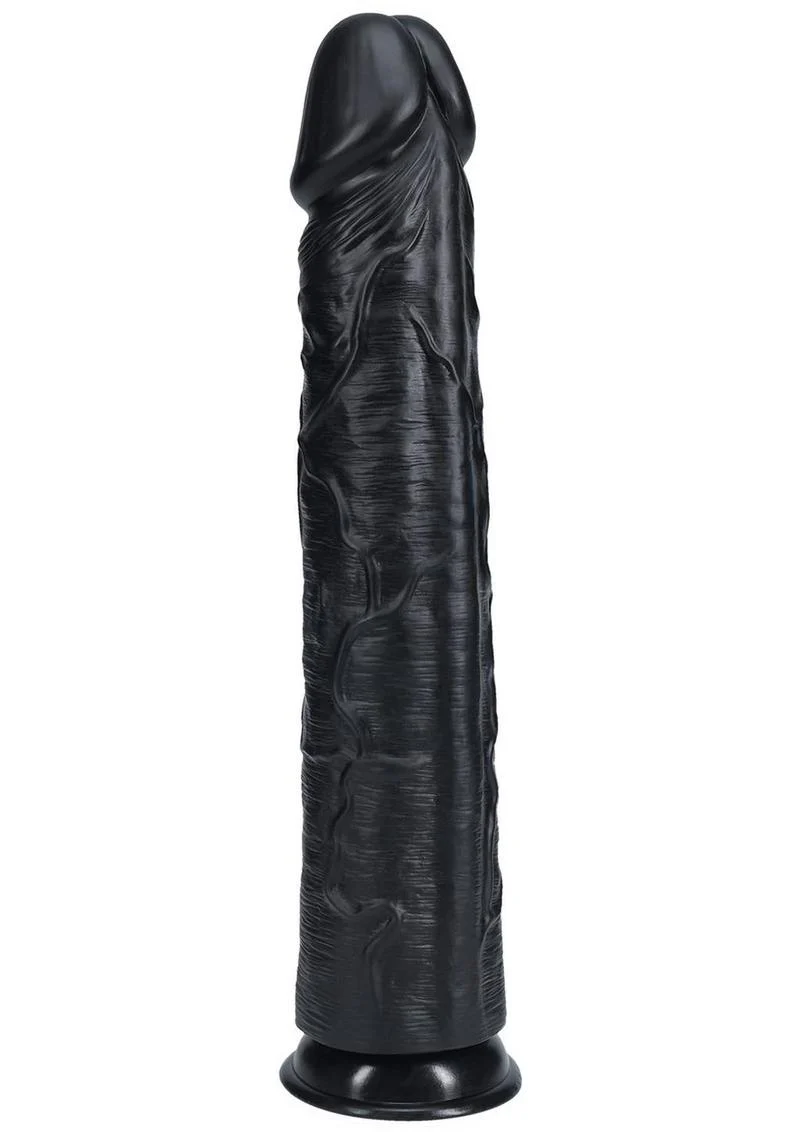 RealRock Ultra Realistic Skin Extra Large Straight Dildo with Suction Cup - Image 5
