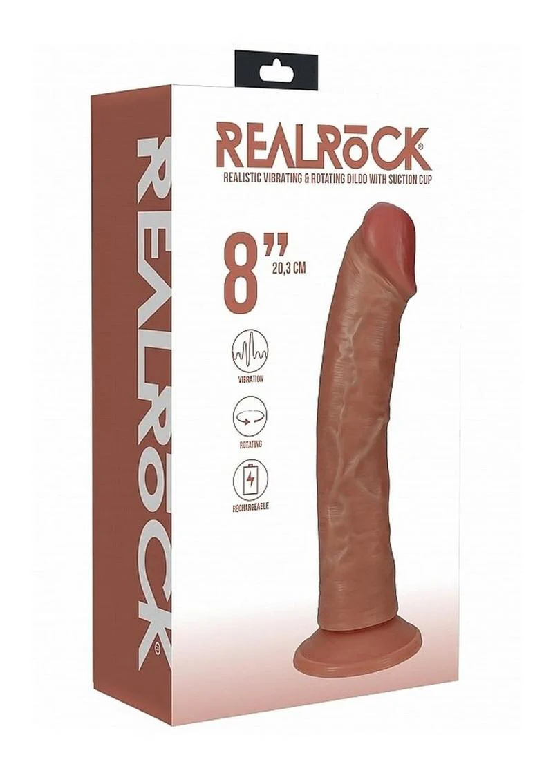 Realrock Vibrating and Rotating Dildo Suction Cup - Image 8