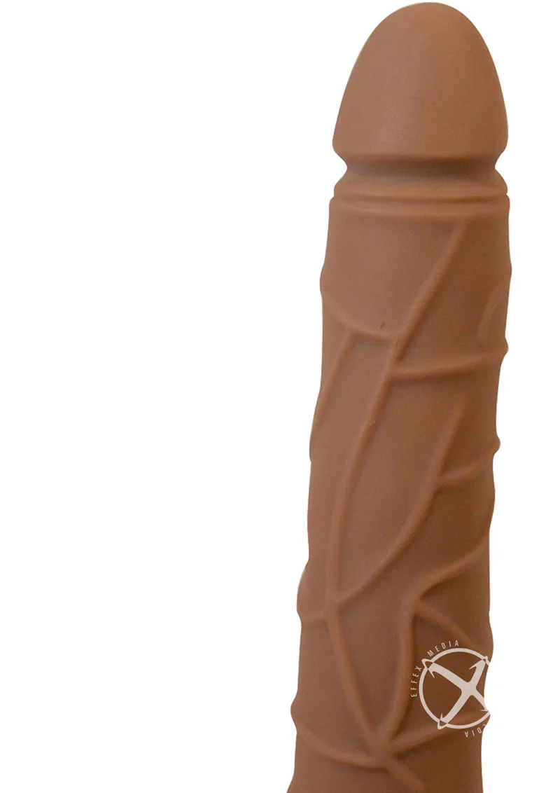 RealSkin Latin Top Stud Variable Speed Caramel Vibrator