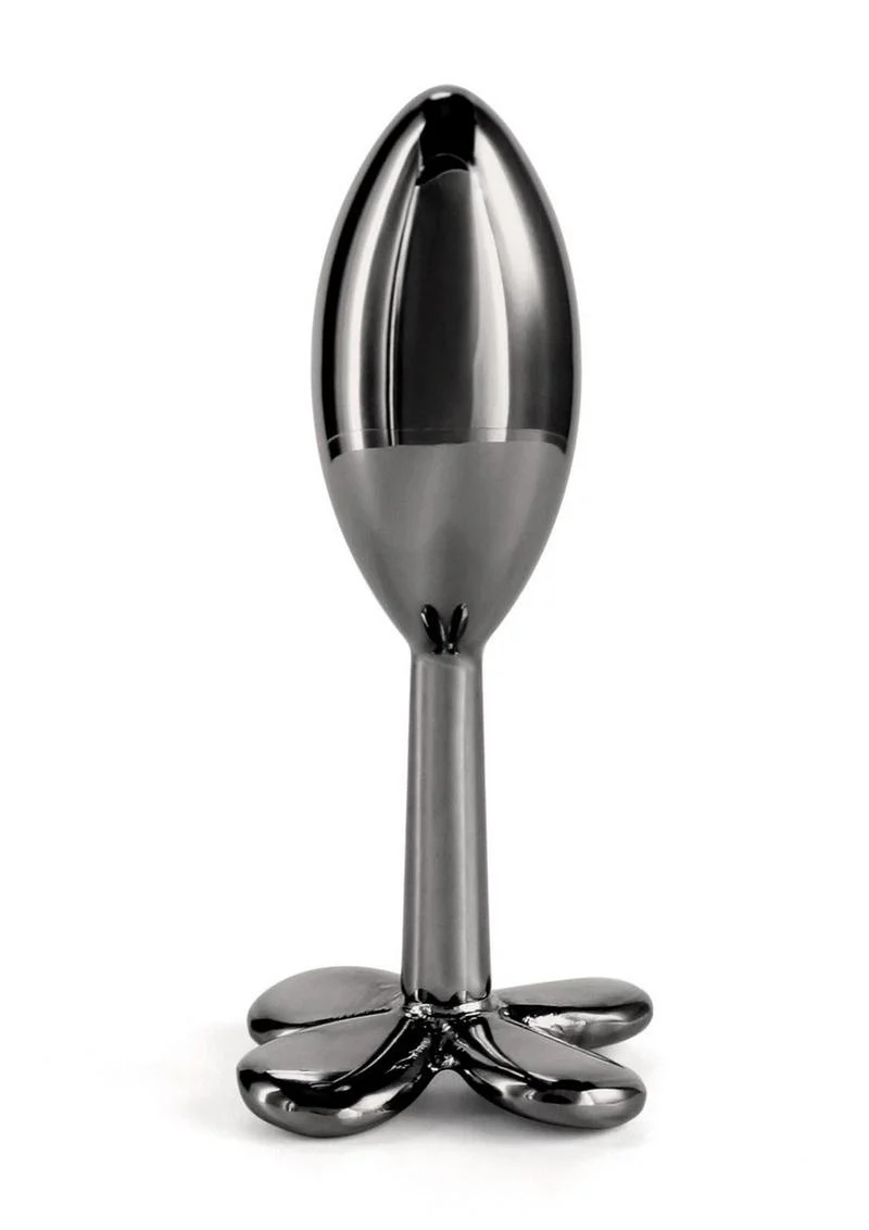 Rear Assets Clover Aluminum Anal Plug – Smoke Finish