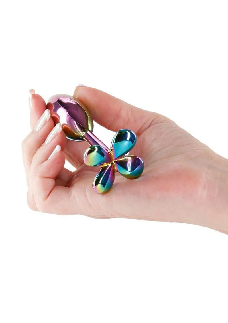 Rear Assets Clover Aluminum Anal Plug – Smoke Finish - Image 6