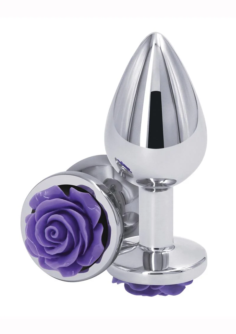 Rear Assets Rose Aluminum Elegant Anal Plug and Functional - Image 20