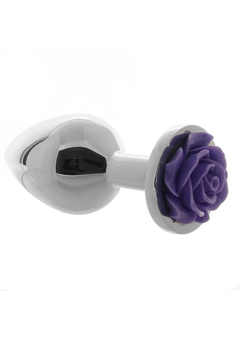 Rear Assets Rose Aluminum Elegant Anal Plug and Functional - Image 21