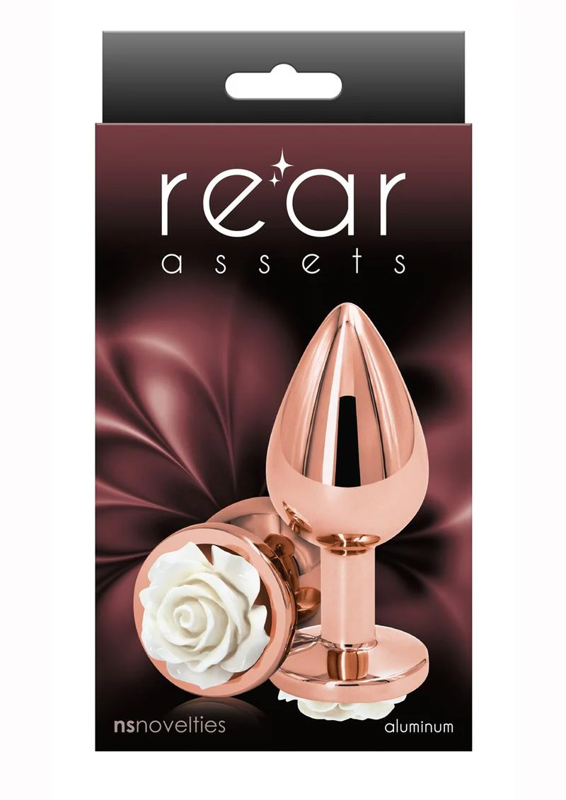 Rear Assets Rose Aluminum Elegant Anal Plug and Functional - Image 38