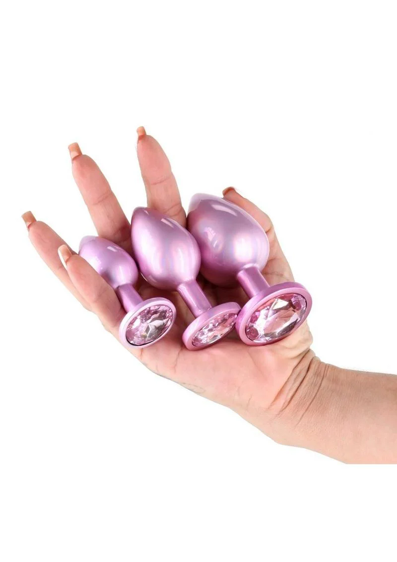 Rear Assets Trainer 3-Piece Anal Plug Kit By NS Novelties - Image 2