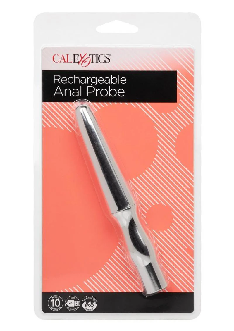 Rechargeable Anal Probe Premium Silicone Functions - Image 7