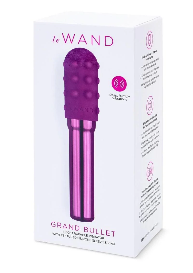 Rechargeable le Wand Grand Bullet Vibrator - Image 11