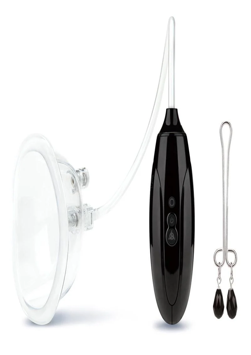 Rechargeable Pussy Pump with Clit Clamp
