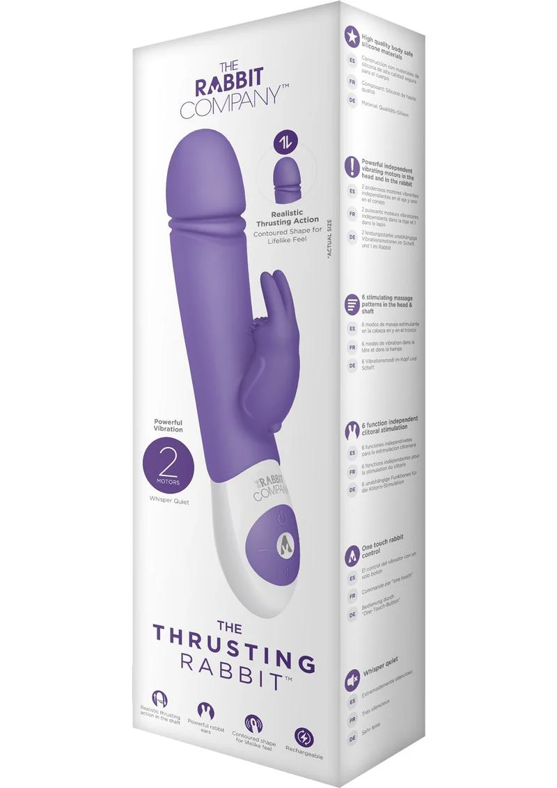 Rechargeable The Thrusting Rabbit Vibrator With Clitoral Stimulation - Image 7