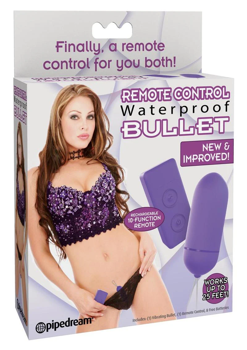 Remote Control Waterproof Bullet Vibrator - Image 3